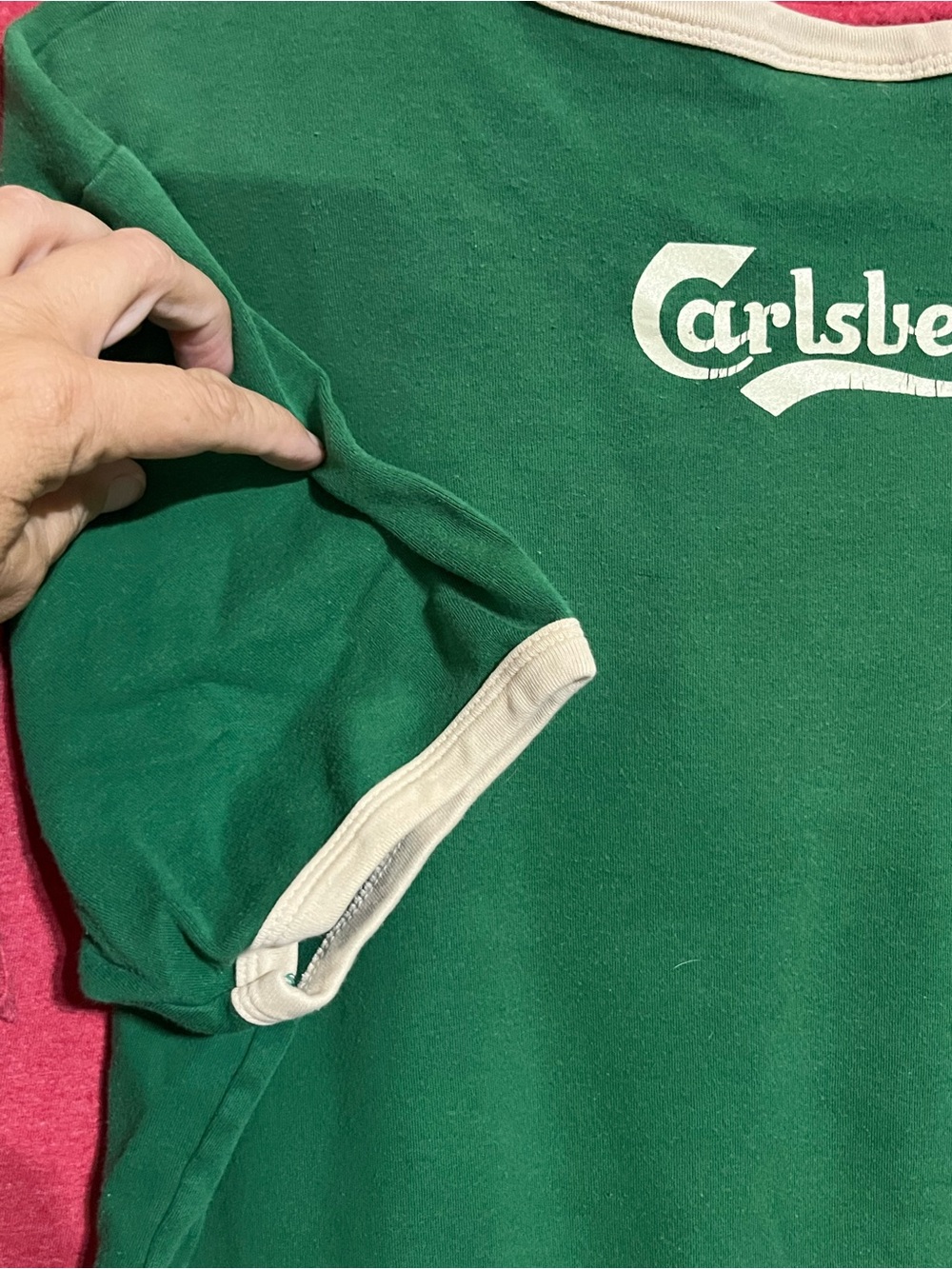 Short-Sleeve Green Logo Ringer Tee
17-09 - Picture 5 of 8